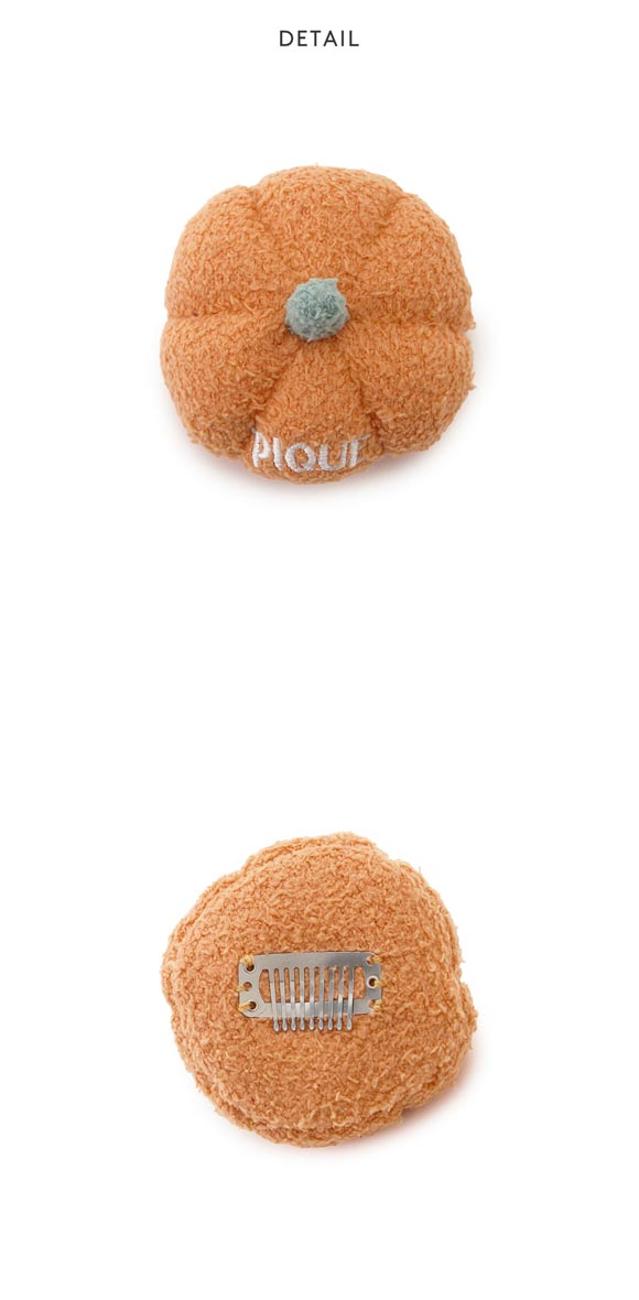 ジェラートピケ CAT&DOG HALLOWEEN パンプキンヘアクリップ ジェラピケ gelato pique ハロウィン