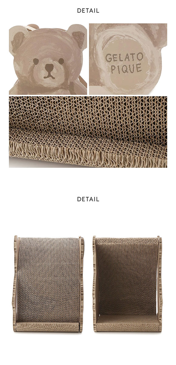 ジェラートピケ CAT&DOG ベアモチーフつめとぎ gelato pique