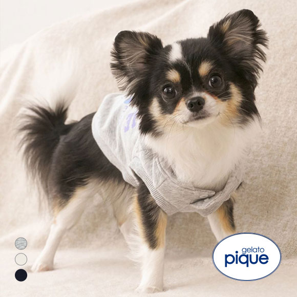 ジェラートピケ CAT&DOG スポーティーベア裏毛プルオーバー gelato pique