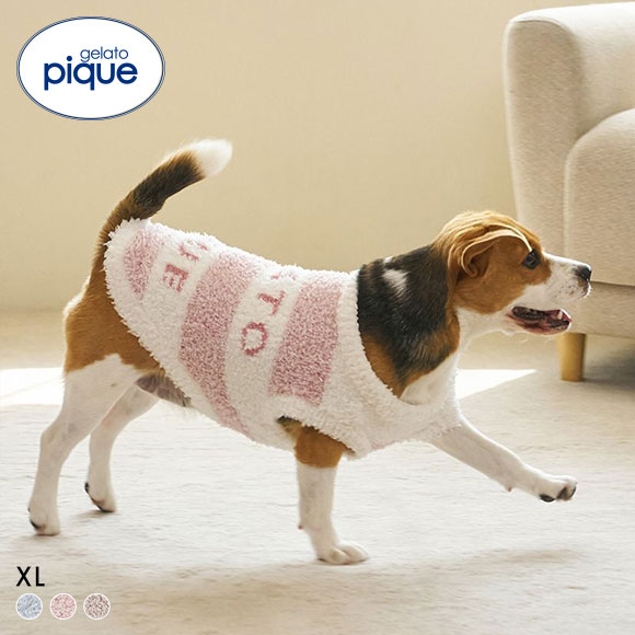 ジェラートピケ CAT&DOG ラージサイズジェラートメランジ2ボーダープルオーバー ジェラピケ gelato pique