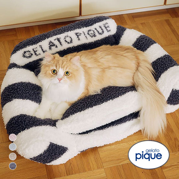 ジェラートピケ CAT&DOG ジェラートソファ型ベッドL ジェラピケ gelato pique