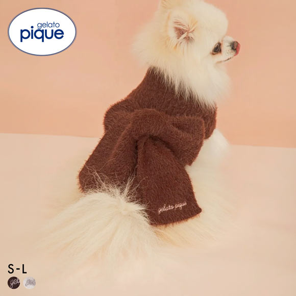 ジェラートピケ CAT&DOG Valentine リボンプルオーバー ジェラピケ gelato pique
