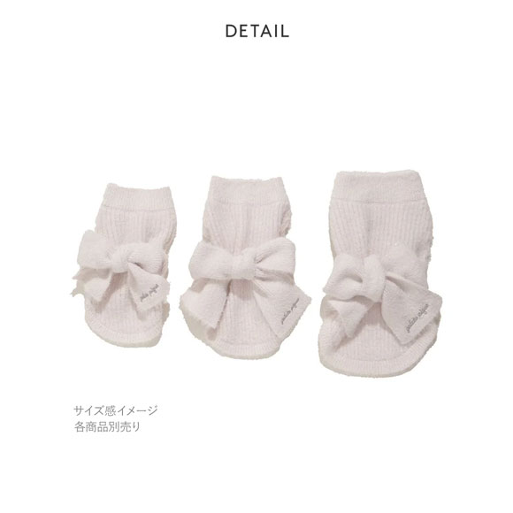 ジェラートピケ CAT&DOG Valentine リボンプルオーバー ジェラピケ gelato pique