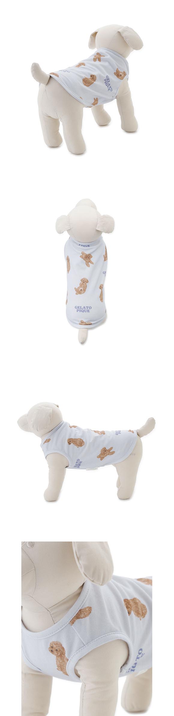 ジェラートピケ CAT&DOG ドッグカットソープルオーバー ジェラピケ gelato pique