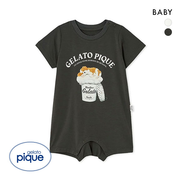 ジェラートピケ キッズアンドベイビー ベビー スリーピングドッグロンパース ジェラピケ ルームウェア gelato pique Kids＆Baby BABY