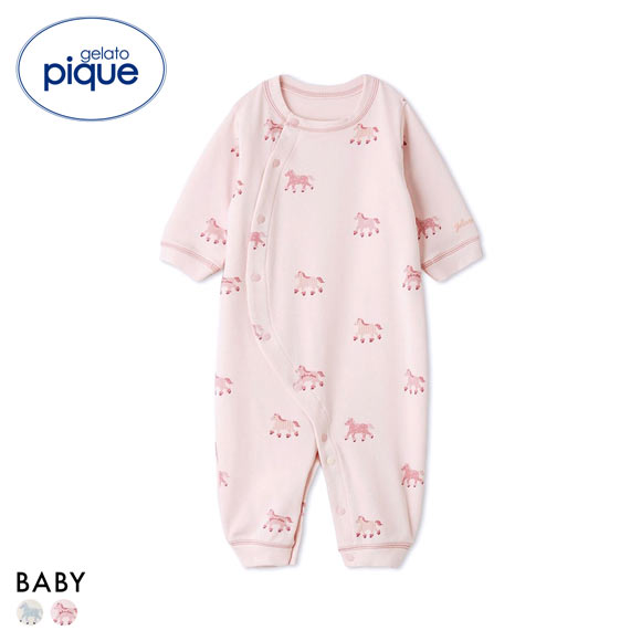 ジェラートピケ キッズアンドベイビー ベビー 新生児ポニー柄2WAYオール ジェラピケ ルームウェア gelato pique Kids＆Baby BABY