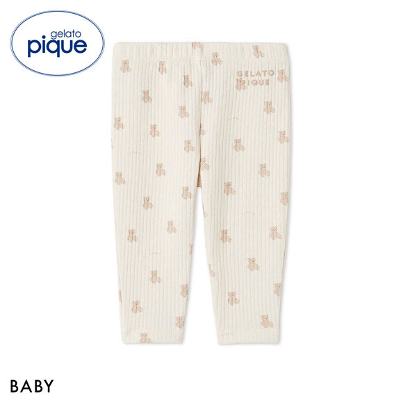 ジェラートピケ キッズアンドベイビー ベビー ぬいぐるみ柄レギンスパンツ ジェラピケ ルームウェア パジャマ gelato pique Kids＆Baby BABY