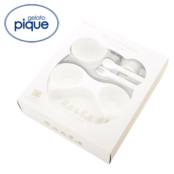 ジェラートピケ キッズアンドベイビー gelato pique Kids＆Baby【BABY】ファーストディッシュセット ジェラピケ