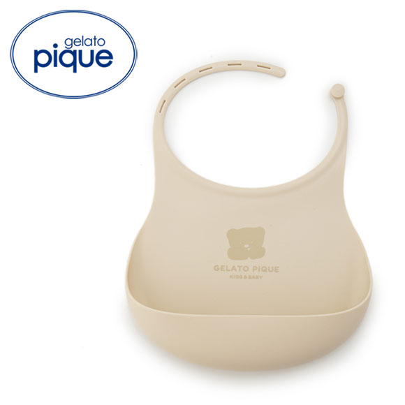 ジェラートピケ キッズアンドベイビー gelato pique Kids＆Baby【BABY】シリコンお食事スタイ ジェラピケ