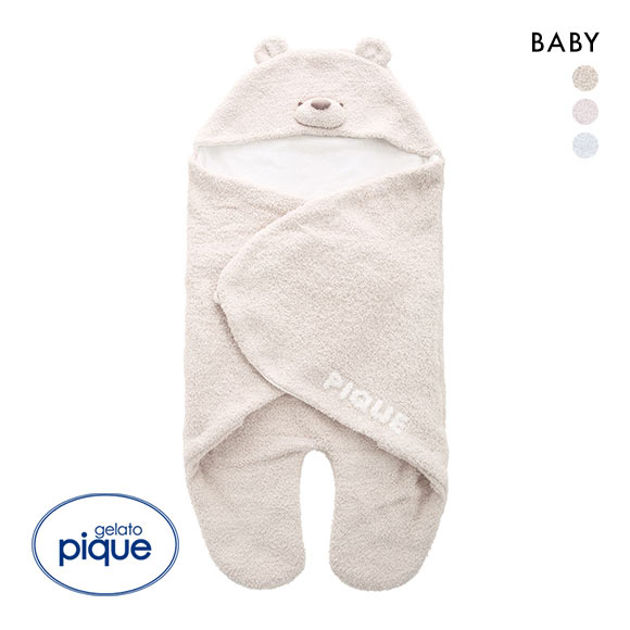 ジェラートピケ キッズアンドベイビー gelato pique Kids＆Baby 【BABY】パウダーベアおくるみ ジェラピケ