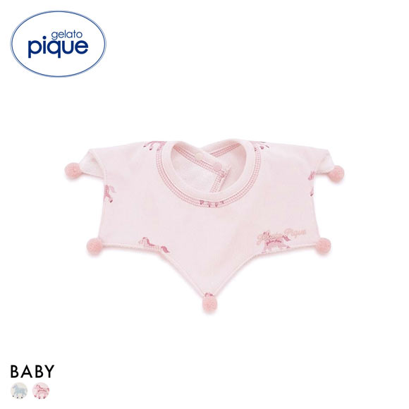 ジェラートピケ キッズアンドベイビー ベビー ポニー柄スタイ ジェラピケ gelato pique
