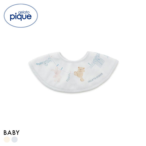 ジェラートピケ キッズアンドベイビー ベビー ウォッシングアニマル柄スタイ ジェラピケ gelato pique Kids＆Baby BABY