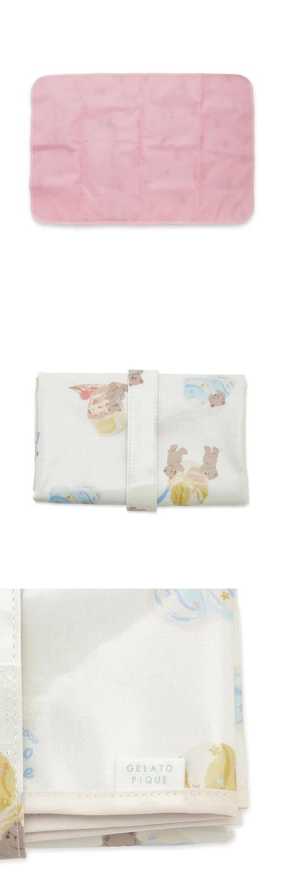 ジェラートピケ アイスクリームベア柄おむつシート ジェラピケ gelato pique