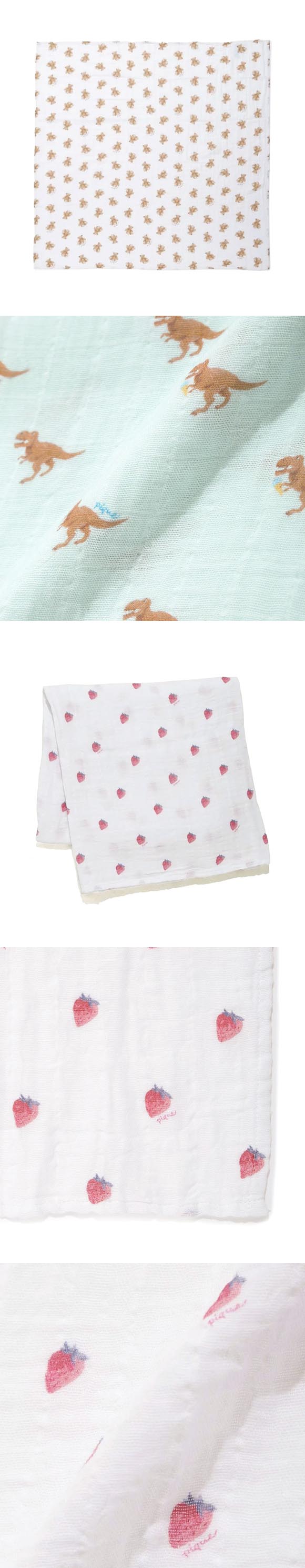 ジェラートピケ キッズアンドベイビー ベビー aden+anais BABY おくるみスワドル 2枚セット BOX付き ジェラピケ gelato pique Kids＆Baby Baby