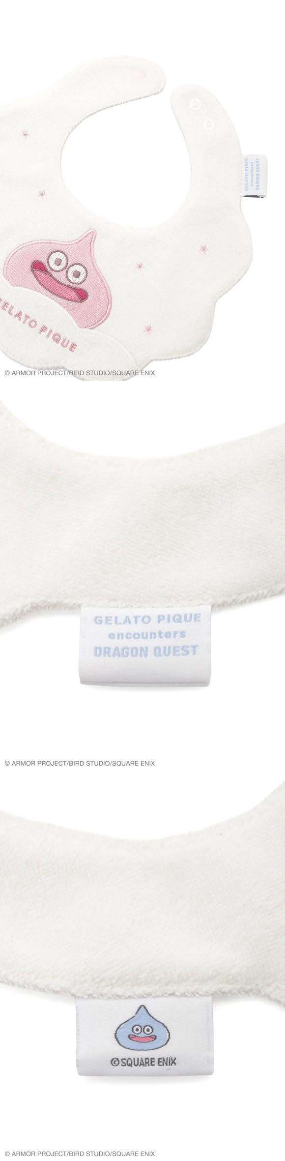 ジェラートピケ キッズアンドベイビー ベビー ドラゴンクエスト スカラップスタイ ジェラピケ gelato pique Kids＆Baby BABY DRAGON QUEST
