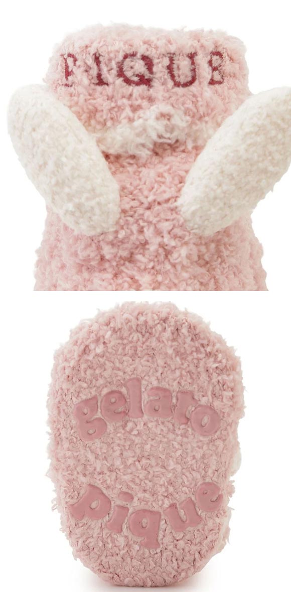 ジェラートピケ キッズアンドベイビー ベビー ベビモコラビットソックス ジェラピケ gelato pique Kids＆Baby BABY