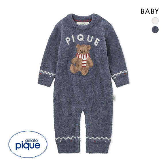 ジェラートピケ キッズアンドベイビー ベビー 販路限定商品 HOLIDAY ロンパース ジェラピケ ルームウェア gelato pique Kids＆Baby BABY