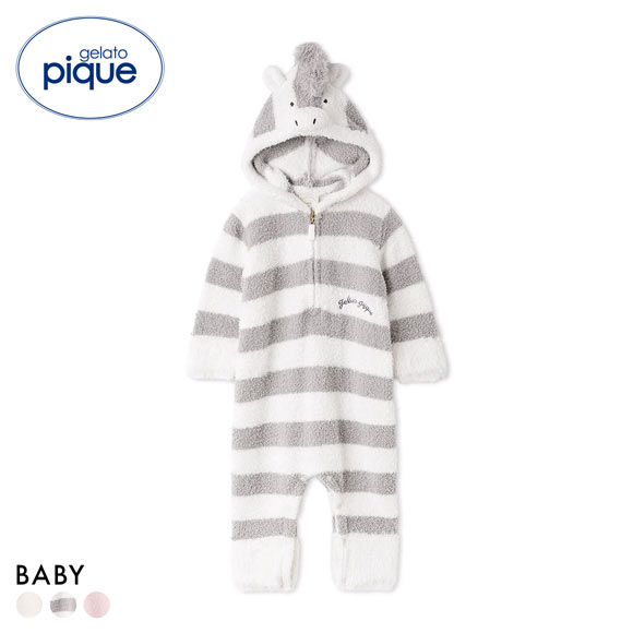 ジェラートピケ キッズアンドベイビー ベビー ベビモコポニーロンパース ジェラピケ ルームウェア gelato pique Kids＆Baby BABY