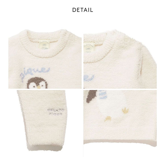 ジェラートピケ キッズアンドベイビー ベビー ペンギンジャガード プルオーバー ジェラピケ ルームウェア パジャマ gelato pique Kids＆Baby BABY