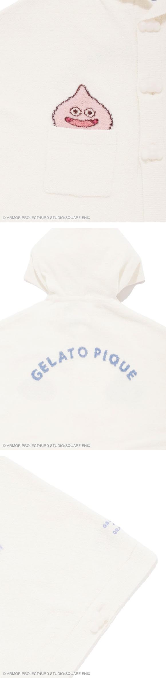 ジェラートピケ キッズアンドベイビー ベビー ドラゴンクエスト ジャガードポンチョ ジェラピケ パジャマ ルームウェア gelato pique Kids＆Baby DRAGON QUEST