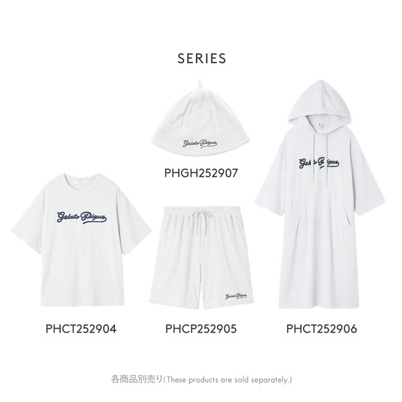 ジェラートピケ オム メンズ パイルロゴ刺繍Tシャツ ジェラピケ パジャマ ルームウェア GELATO PIQUE HOMME
