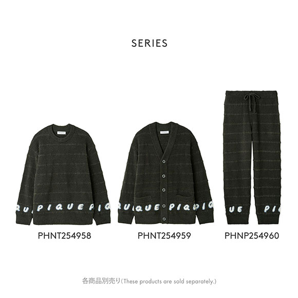 ジェラートピケ オム メンズ ベビモコピケロゴジャガードプルオーバー ジェラピケ パジャマ ルームウェア gelato pique HOMME