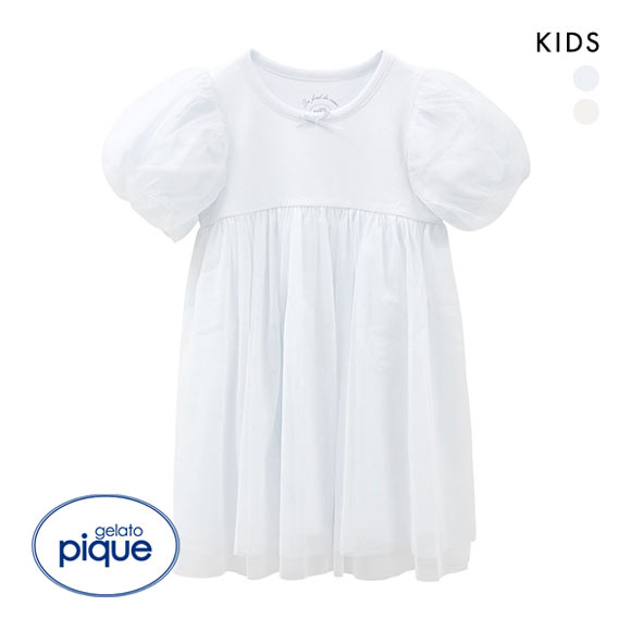 ジェラートピケ キッズアンドベイビー gelato pique Kids＆Baby 【KIDS】スターチュールワンピース ジェラピケ
