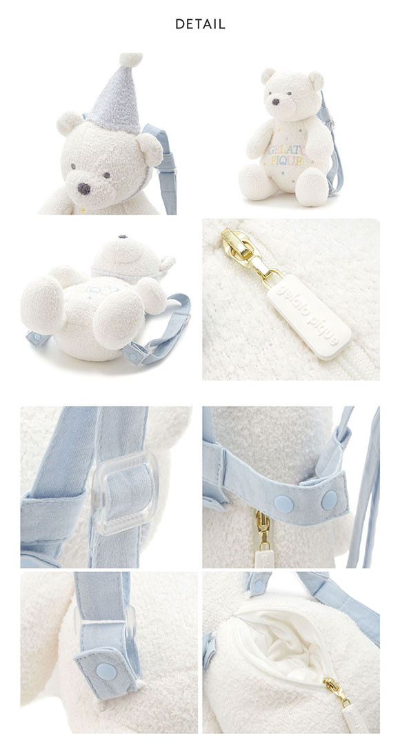 ジェラートピケ キッズアンドベイビー キッズ エアリーモコアニバーサリーベアリュック ジェラピケ gelato pique Kids＆Baby KIDS