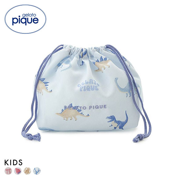 ジェラートピケ キッズアンドベイビー キッズ 入園入学グッズ 限定カラーあり 巾着Mサイズ ジェラピケ gelato pique Kids＆Baby KIDS