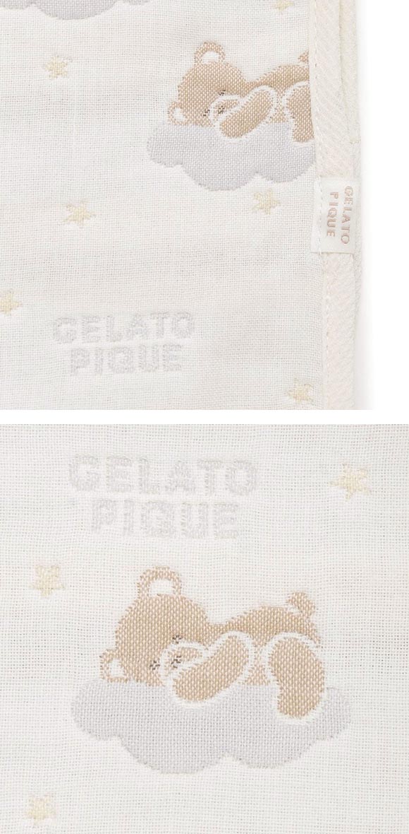 ジェラートピケ キッズアンドベイビー ベビー ドリーミーベア柄6重ガーゼケット ジェラピケ gelato pique Kids＆Baby BABY