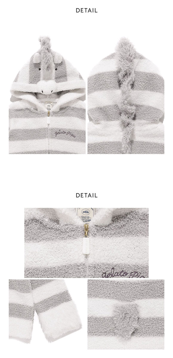 ジェラートピケ キッズアンドベイビー キッズ ベビモコポニーパーカ ジェラピケ ルームウェア gelato pique Kids＆Baby kids