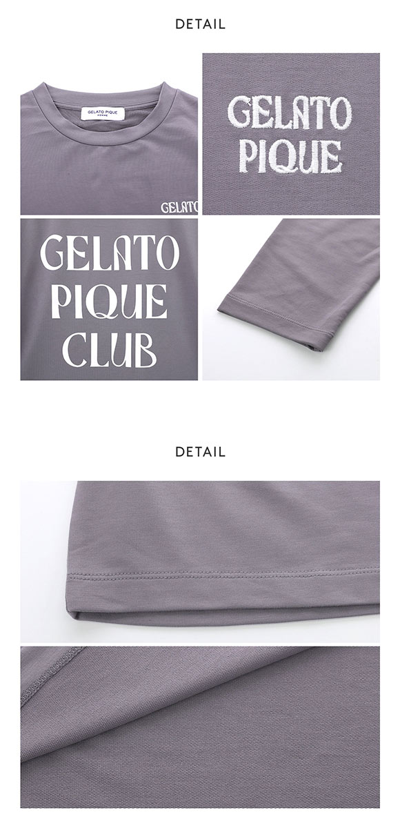 ジェラートピケ オム メンズ インレイロゴロンT ジェラピケ パジャマ ルームウェア gelato pique HOMME