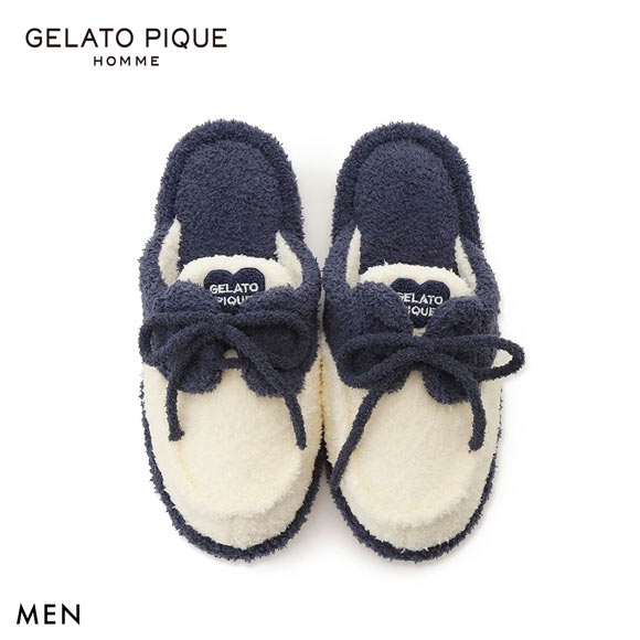 ジェラートピケ オム メンズ べビモコルームシューズ ジェラピケ ルームウェア gelato pique HOMME
