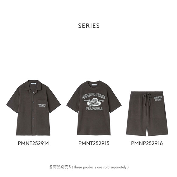 ジェラートピケ オム メンズ エアリーモコダイナーハーフパンツ ジェラピケ パジャマ ルームウェア gelato pique HOMME