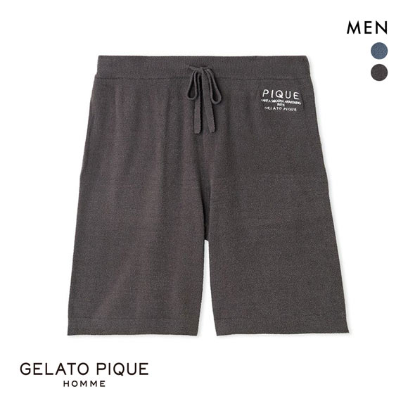 ジェラートピケ オム メンズ スムーズィーliteハーフパンツ ジェラピケ パジャマ ルームウェア gelato pique HOMME