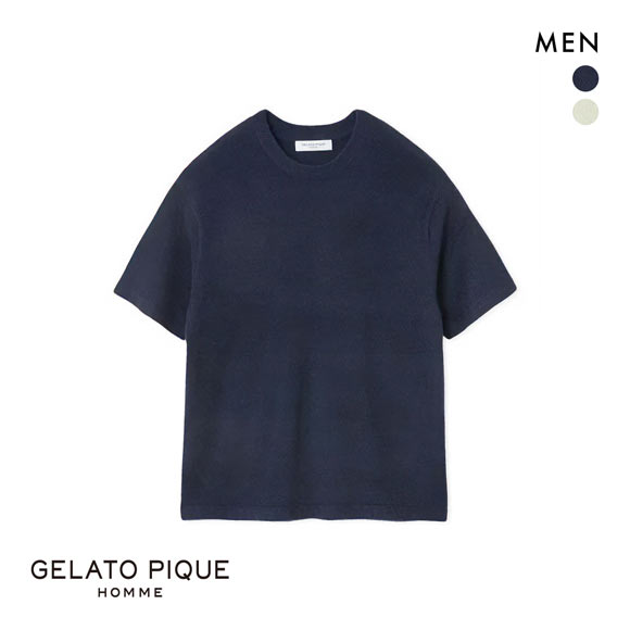 ジェラートピケ オム メンズ スムーズィーliteクールプルオーバー ジェラピケ パジャマ ルームウェア gelato pique HOMME