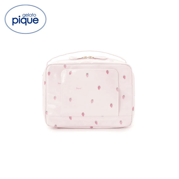 ジェラートピケ ストロベリー柄おむつポーチ ジェラピケ gelato pique