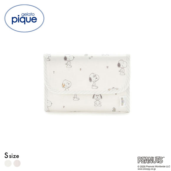 ジェラートピケ キッズアンドベイビー gelato pique PEANUTS PUPPIES トイボックス柄母子手帳ケースS ジェラピケ スヌーピー