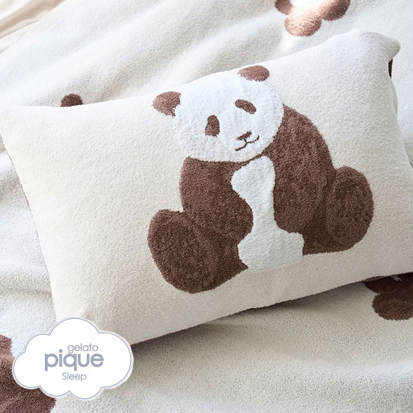 ジェラートピケ スリープ パンダジャガード ピローケース ジェラピケ gelato pique Sleep