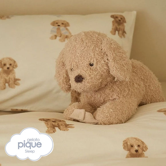 ジェラートピケ スリープ トイプードル ピロークッション ジェラピケ gelato pique Sleep