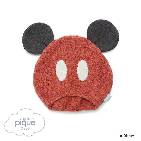 ジェラートピケ スリープ ディズニー Mickey 吸水キャップ ジェラピケ gelato pique Sleep Disney