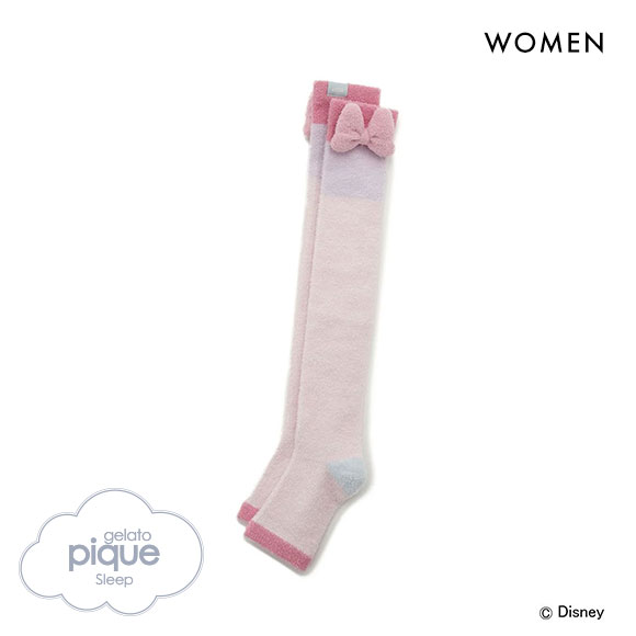 ジェラートピケ スリープ ディズニー Minnie 着圧ソックス ジェラピケ レディース gelato pique Sleep Disney