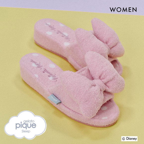 ジェラートピケ スリープ ディズニー Minnie ルームシューズ ジェラピケ レディース gelato pique Sleep Disney