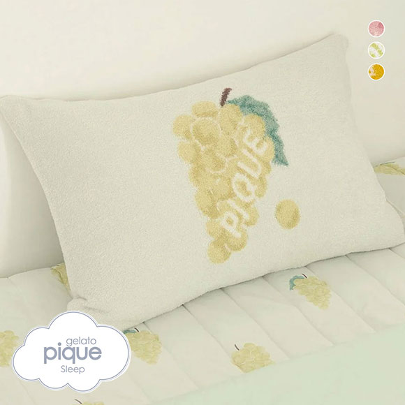 ジェラートピケ スリープ スムーズィー フルーツジャガード ピローケース ジェラピケ gelato pique Sleep