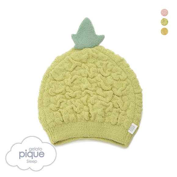 ジェラートピケ スリープ フルーツモチーフ吸水キャップ ジェラピケ gelato pique Sleep