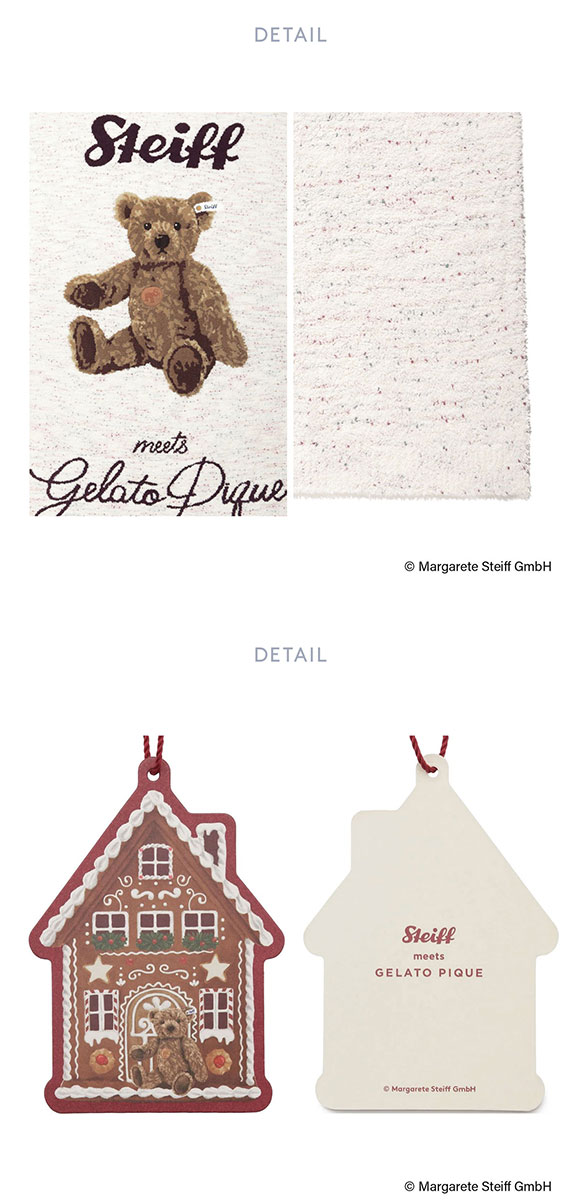 ジェラートピケ スリープ Steiff ジャガードマルチカバー ジェラピケ gelato pique Sleep シュタイフ