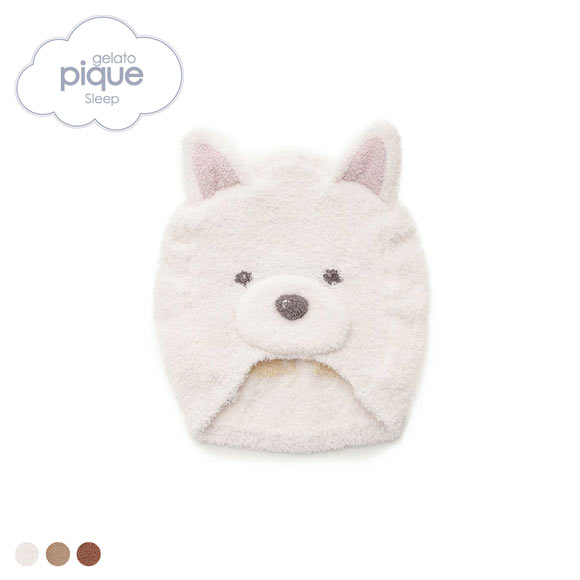 ジェラートピケ スリープ UNISEX ベビモコプレイフルDOG吸水キャップ ジェラピケ gelato pique Sleep