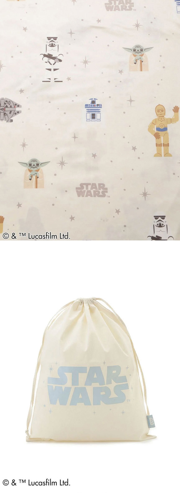 ジェラートピケ STAR WARS スリープ 総柄プリント2点セット ジェラピケ スターウォーズ gelato pique Sleep