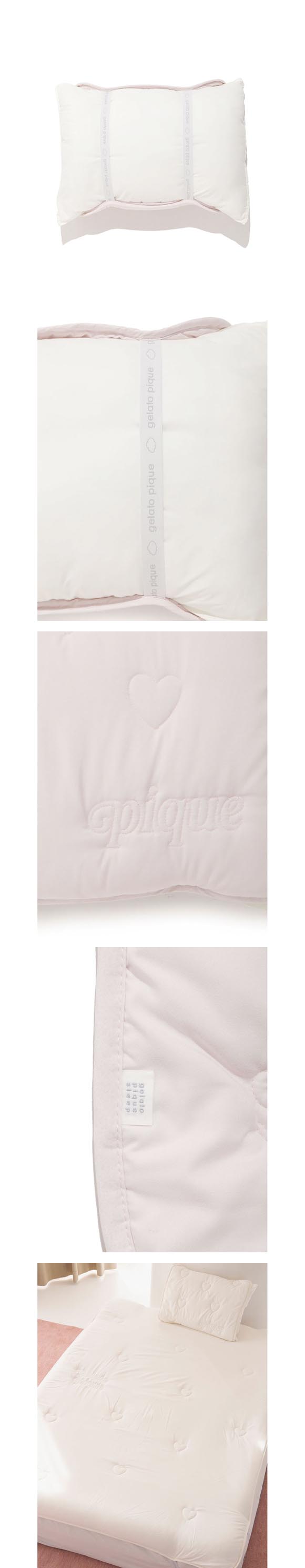 ジェラートピケ スリープ ハートロゴピローパッド ジェラピケ gelato pique Sleep