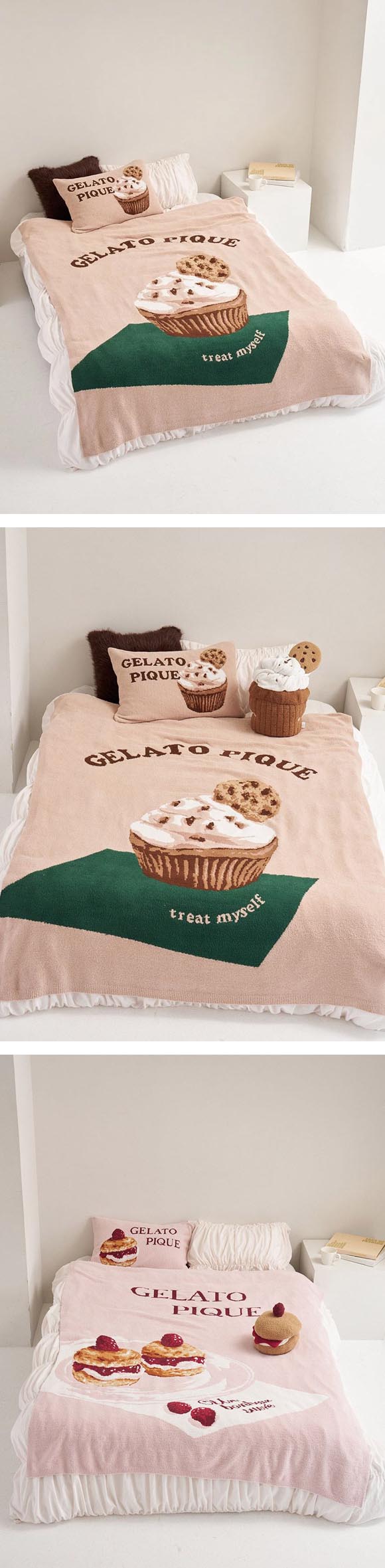 ジェラートピケ スリープ スイーツジャガードマルチカバー ジェラピケ gelato pique Sleep